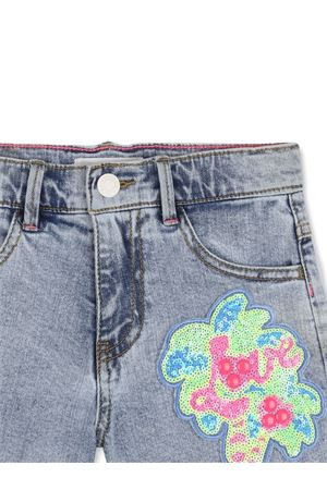 shorts denim con paillettes BILLIEBLUSH KIDS | U21884Z22